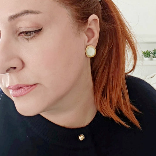 Sun Midi Petals Pastel Green & White