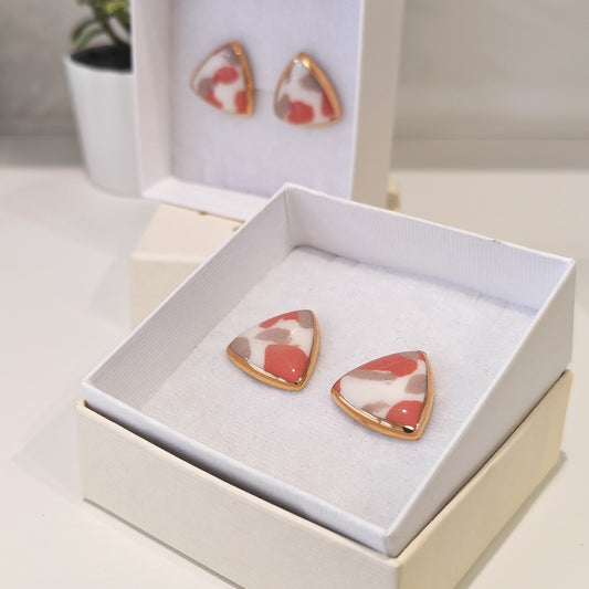 Midi Triangle Terazzo Rose