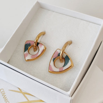 Triangle 2 in 1 Turquoize & Rose