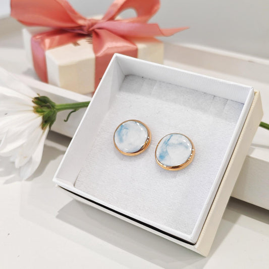 Midi Circles Blue & White