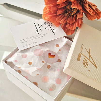 Petals White & Orange