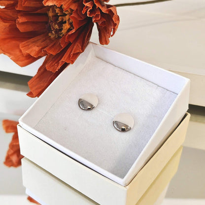 Mini Circle White Platinum