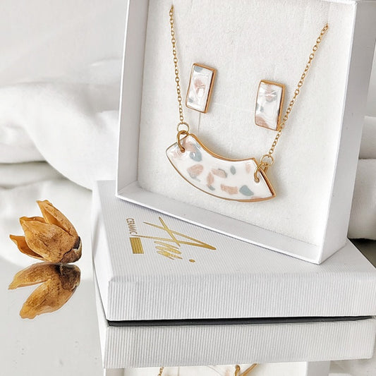 Set  line Mint & Beige