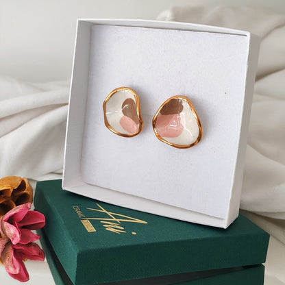 Latice smeđe i ružičaste