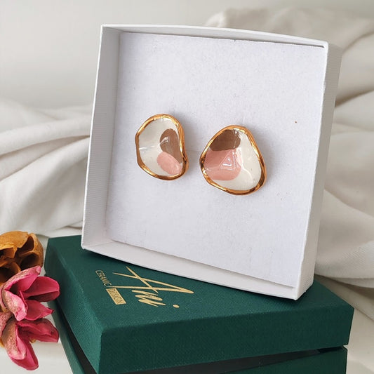 Latice smeđe i ružičaste