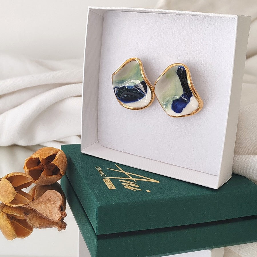 Latice plave i meko zelene