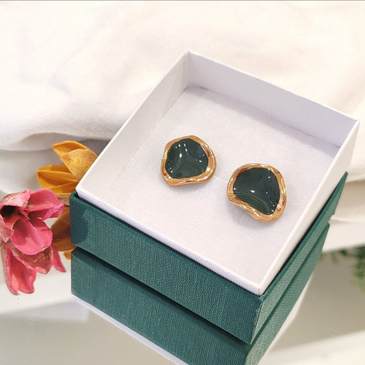 Midi Petals Dark Green