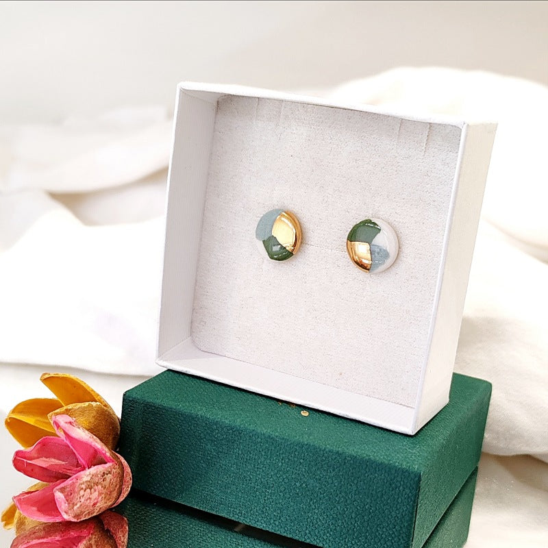 Mini Circle Blue & Green