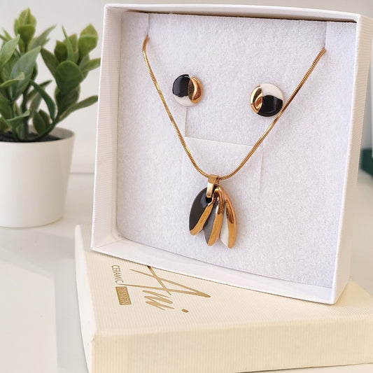 Set Flower Tricolore Chrome