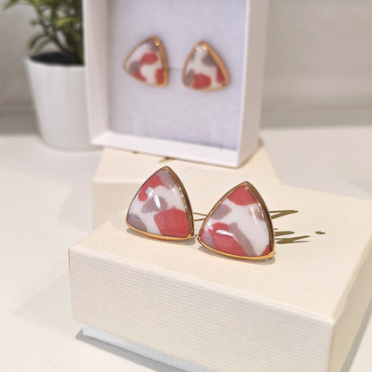 Midi Triangle Terazzo Rose