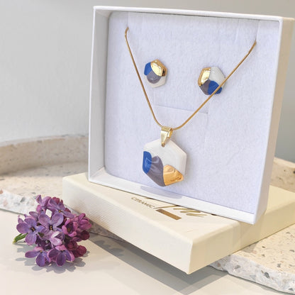 Set Hexagon Tricolore