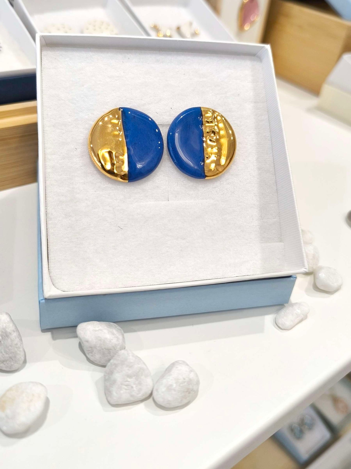 Boka & More Blue Navy Gold