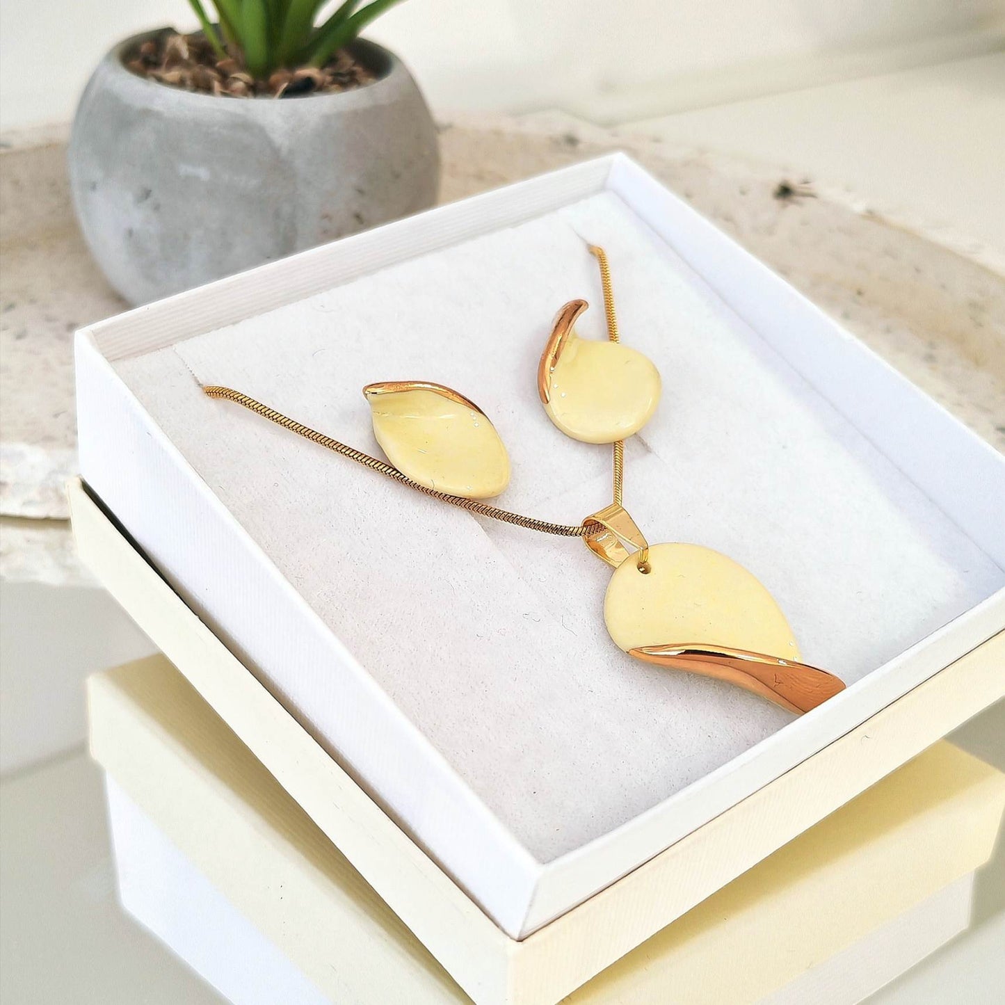 Set Aria Soft Yellow