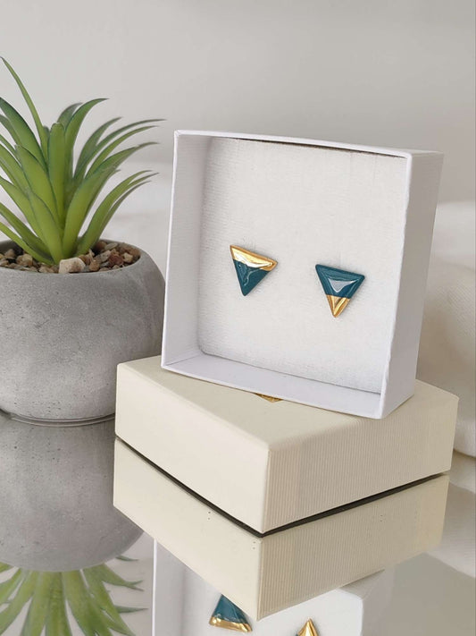 Medium Triangle Turquoize